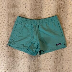 Patagonia barely baggies teal shorts size S